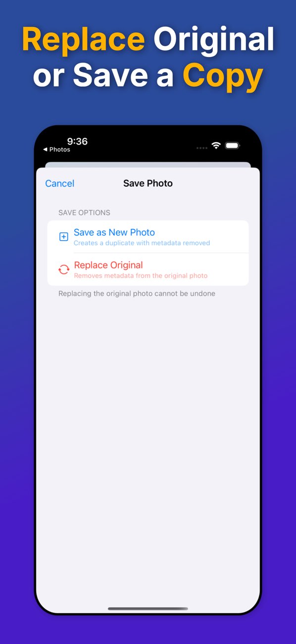 English Metadata Remover screen 5